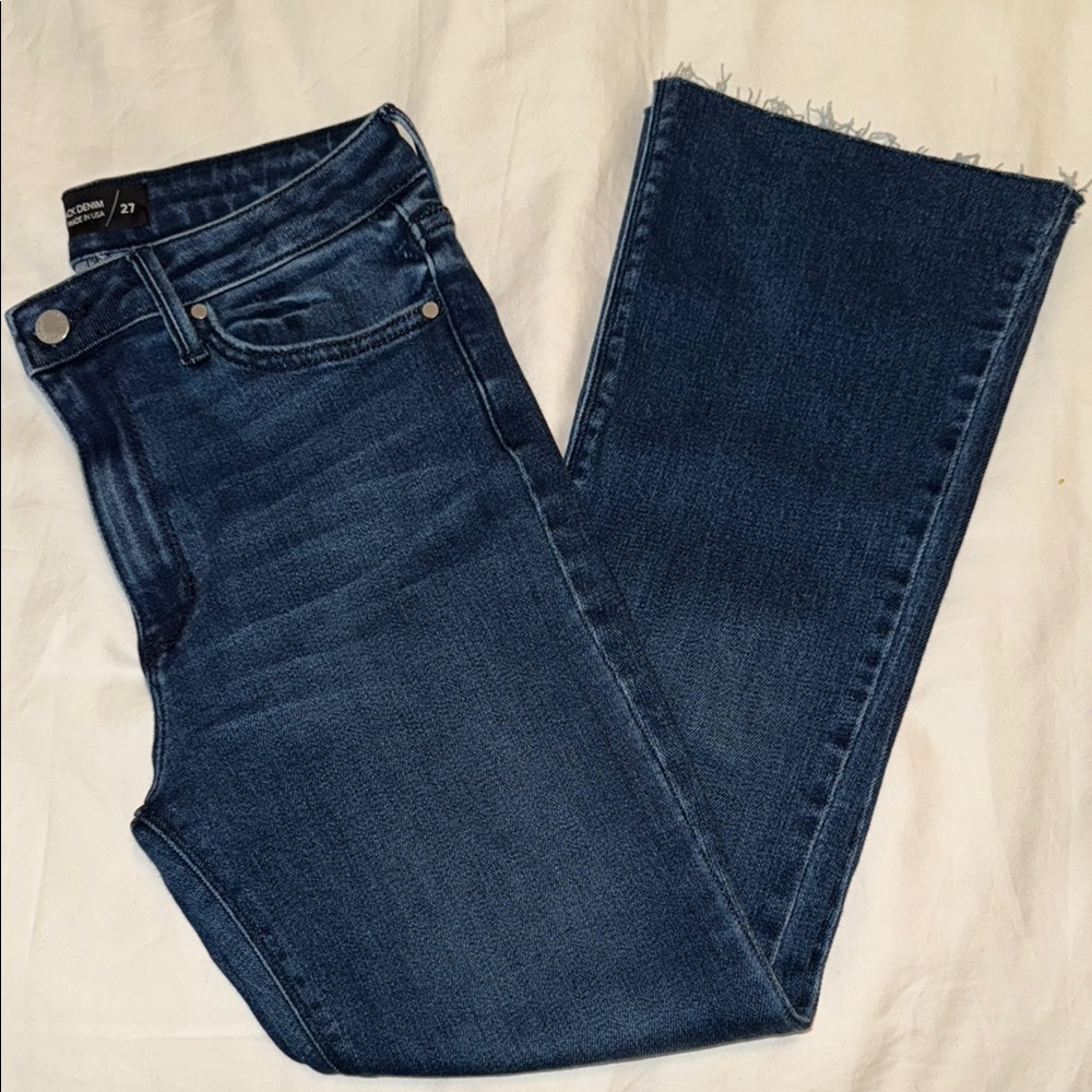 Just Black Denim Ankle Cropped Jeans